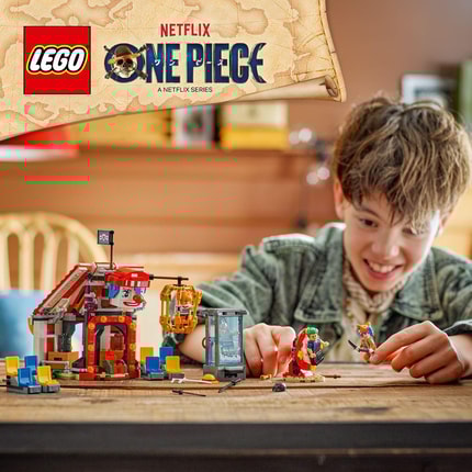 Abbildung LEGO® ONE PIECE Spielzeugzirkus für Anime-Fans