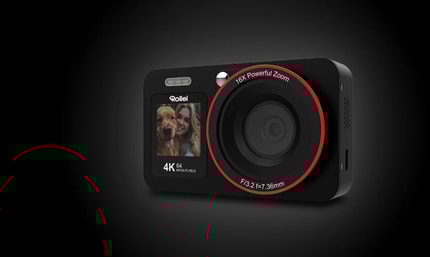 Abbildung Dual Display – Perfekt für Selfies und Vlogs