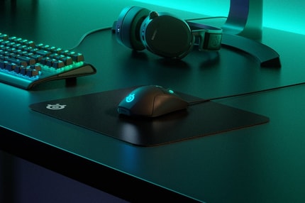 Abbildung Gaming-Mauspad mit geringer Reibung für schnelle Bewegungen