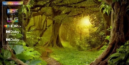 Abbildung HDR MULTIFORMAT in 2. Generation