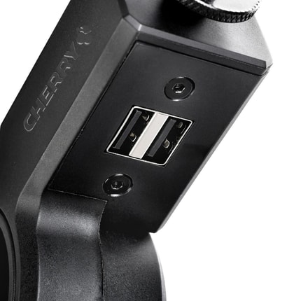 Abbildung Multifunktionaler und universeller Mikrofonarm mit integriertem USB-Hub
