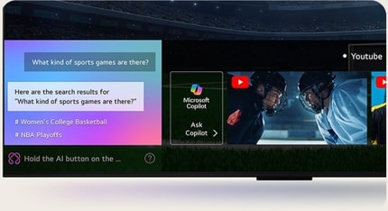 Abbildung Die nächste Generation von LG AI TV