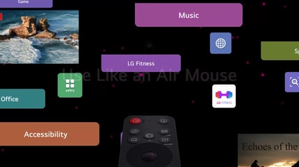 Abbildung Die nächste Generation von LG AI TV