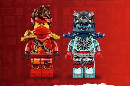 Abbildung 2 NINJAGO® Minifiguren