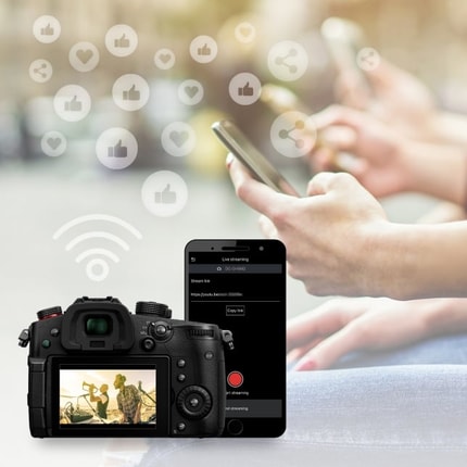 Abbildung Wireless Live-Streaming (RTMP-/RTMPS-Protokoll)