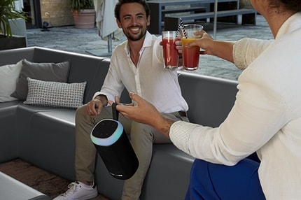 Abbildung Hama X Canton: High-End-Sound mit Licht-Effekten