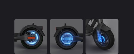 Abbildung ifach-Bremssystem für Sicherheit bei hohen Geschwindigkeiten