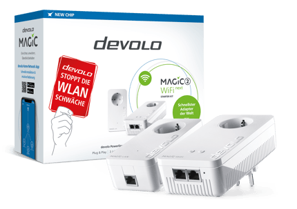 Abbildung devolo Magic 2 WiFi next Starter Kit