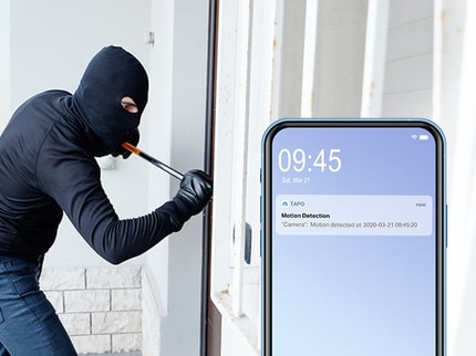 Abbildung Bewegungserkennung und Benachrichtigungen