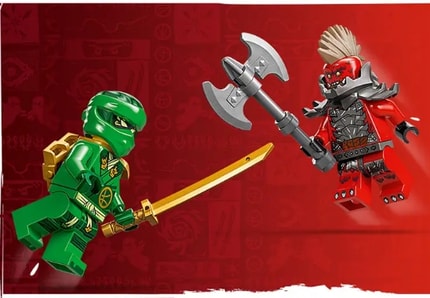 Abbildung 2 NINJAGO® Minifiguren