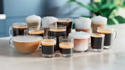 Abbildung 20 Heiß- und Kaltgetränke auf Tastendruck