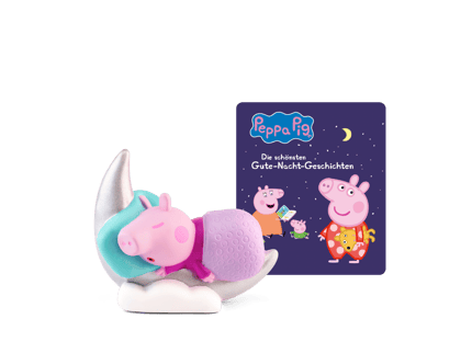Abbildung Kurze Geschichten für große Schweinchen-Fans – Peppa und ihre Familie und Freunde kommen auf die Toniebox!