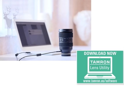 Abbildung Individuelle Konfiguration mit der TAMRON Lens Utility Software