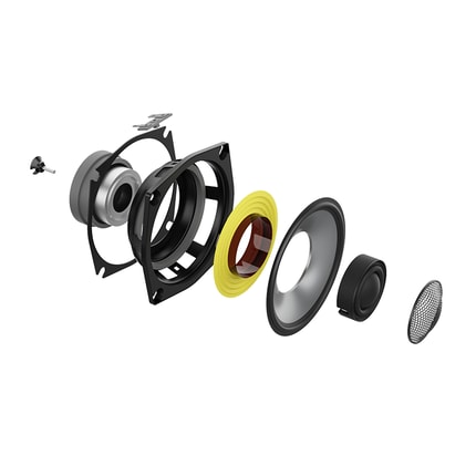 Abbildung Konzentrisches Mittel-Hochton-Chassis