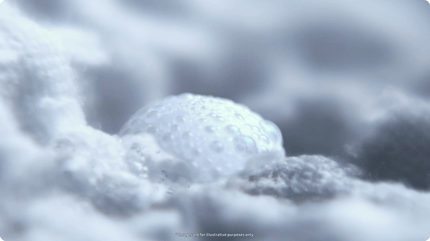 Abbildung Effizient, sauber und schonendAI Ecobubble™