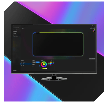 Abbildung Personalisierbar mit HyperX NGENUITY Software