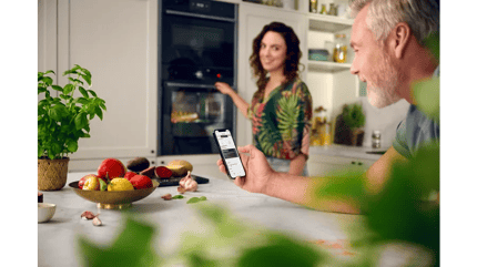 Abbildung Smart vernetzte Backöfen machen das Leben einfacher.