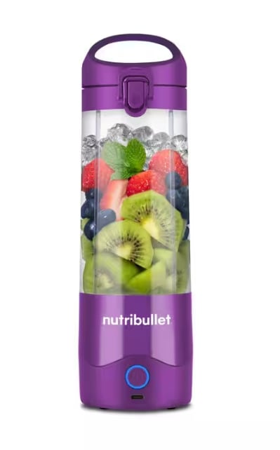 Abbildung In diesem leichten akkubetriebenen Gerät kannst du deine Lieblingsmischungen ganze ohne Kabel oder Stecker mixen