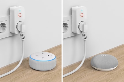 Abbildung Intelligente Steckdose - komfortable Steuerung