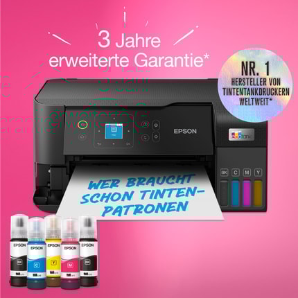 Abbildung Sparen Sie mit einem EcoTank-Tintentankdrucker bis zu 90 % Tintenkosten