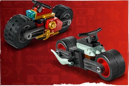 Abbildung 2 Ninja-Motorradspielzeuge