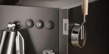 Abbildung Elegantes Design. Mit Echtholz Verzierung.