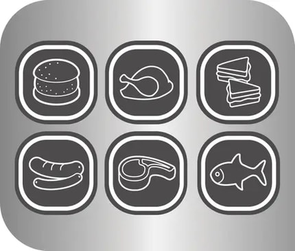 Abbildung Intelligenter Kontaktgrill mit automatischer Anpassung der Grilltemperatur
