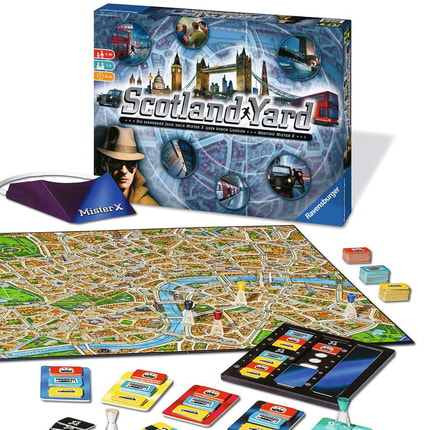 Abbildung Ravensburger Familienspiel „Scotland Yard“