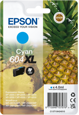 Abbildung Epson 604 Ananas-Tinten