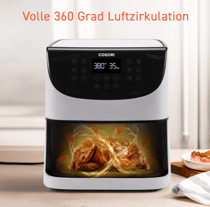 Abbildung Sparen Sie bis zu 50% Zeit und Speiseöl.