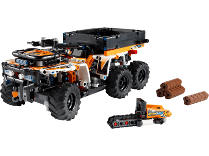 Abbildung Detailreiches Geländefahrzeug zum Bauen