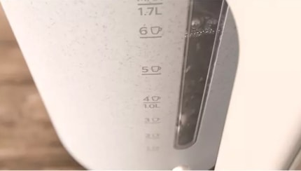 Abbildung Leicht ablesbare Wasserstands- und Tassenanzeige