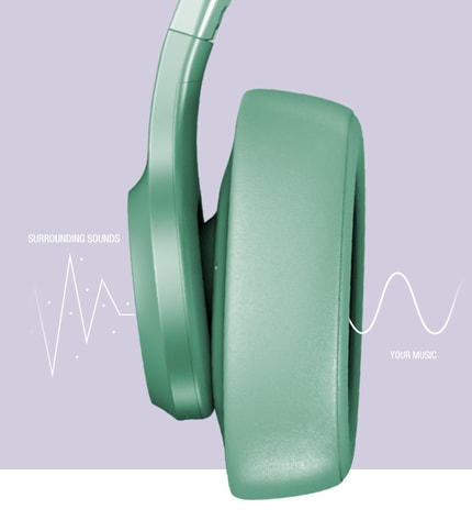 Abbildung Aktives Noise-Cancelling - Schalte die Welt stumm