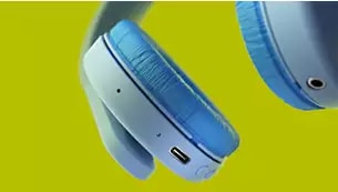 Abbildung Keine Kabel, kein Kabelsalat. 28 Stunden Wiedergabezeit