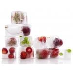 Abbildung Der Kühlschrank, der weiß, wie man cool bleibt