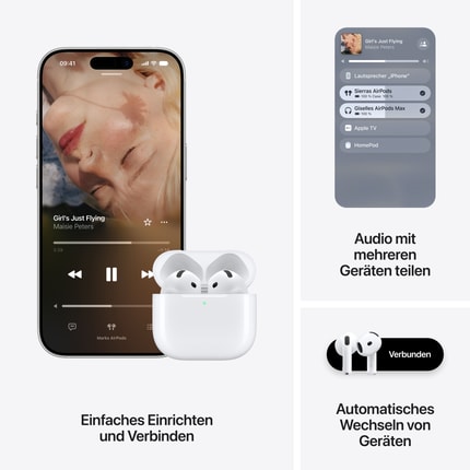 Abbildung Kabellose Kopfhörer für Musik, Unterhaltung und Alltag
