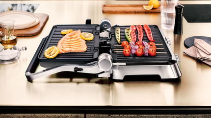 Abbildung Frühstück, Mittagessen, Abendessen und Snacks - der Multigrill 9 Pro kann alles