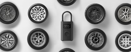 Abbildung Verbesserte Aufpumpleistung Reicht für bei voller Ladung für bis zu 10 Reifen