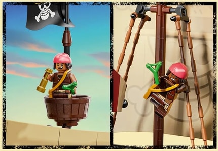 Abbildung Lysop hält von ganz oben Ausschau