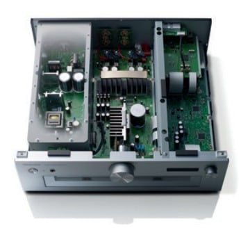 Abbildung Hohe Klangqualität durch dreigeteilten Aufbau