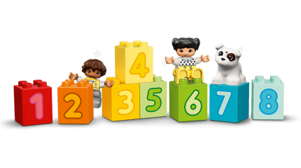 Abbildung Zahlenzug-Spielset zum Spielen und Lernen