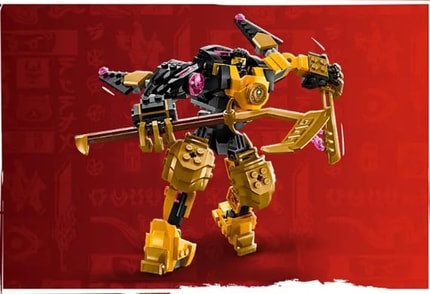 Abbildung Bewegliches Mech-Spielzeug