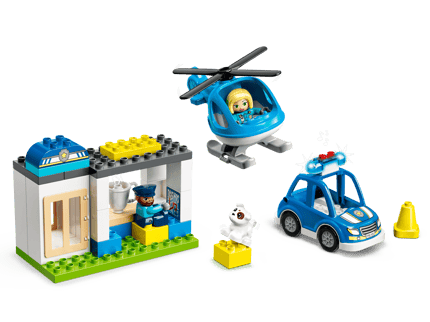 Abbildung Perfekt für Nachwuchspolizisten ab 2 Jahren