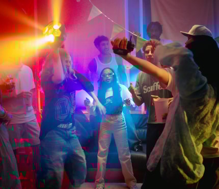 Abbildung Reacts to your music