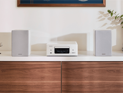 Abbildung Elegantes, kompaktes Komplettsystem mit hervorragendem Sound