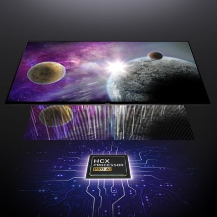 Abbildung MASTER OLED Ultimate 4K TV mit MLA-Technologie