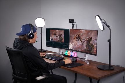 Abbildung Studiobeleuchtung auf Knopfdruck Studiobeleuchtung auf Knopfdruck