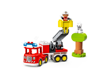 Abbildung Tierrettungen mit dem Feuerwehrauto
