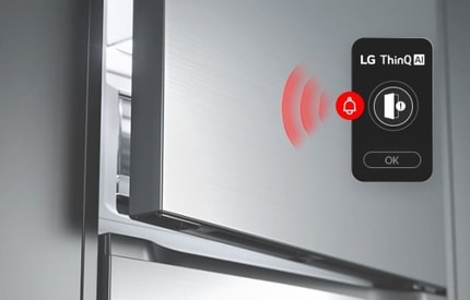 Abbildung Erkennen einer leicht geöffneten Tür