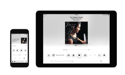 Abbildung Technics Music App